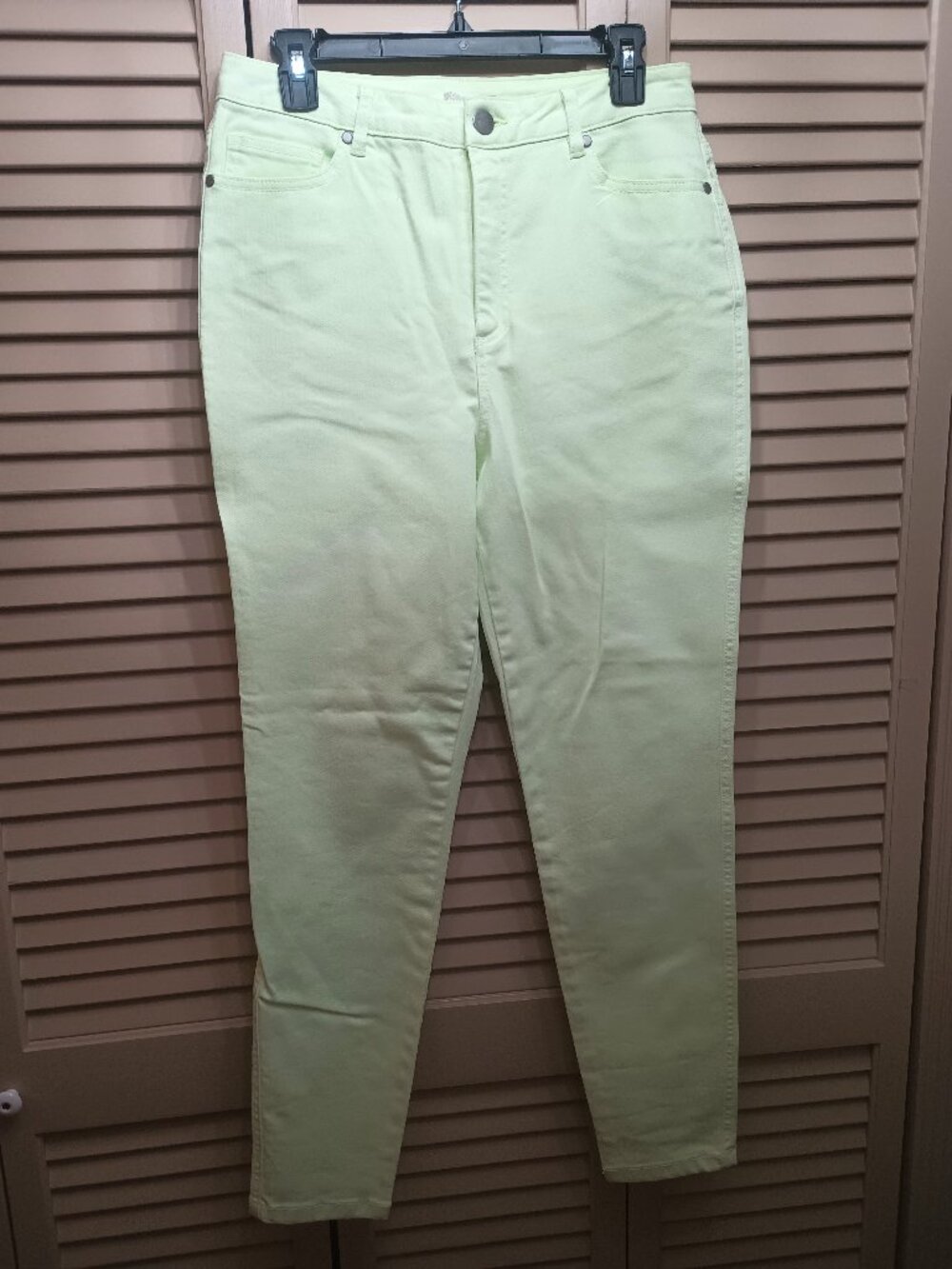 GB Light Lime Green Classic Jeans Sz 11